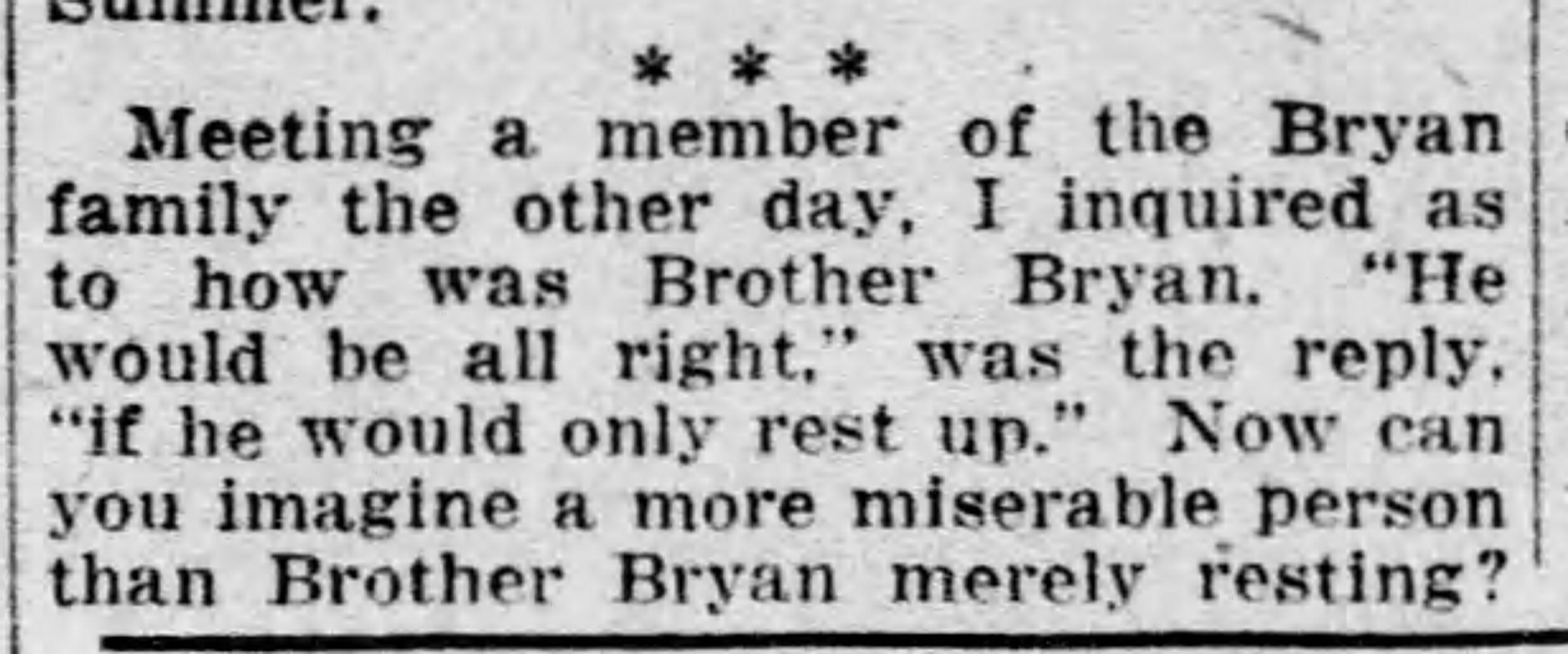 Bryan Miserable Resting